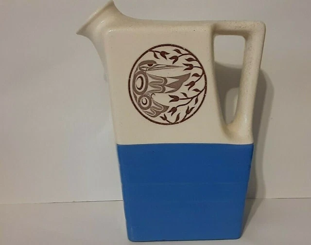 vintage universal refrigerator pitcher bird design unusual 