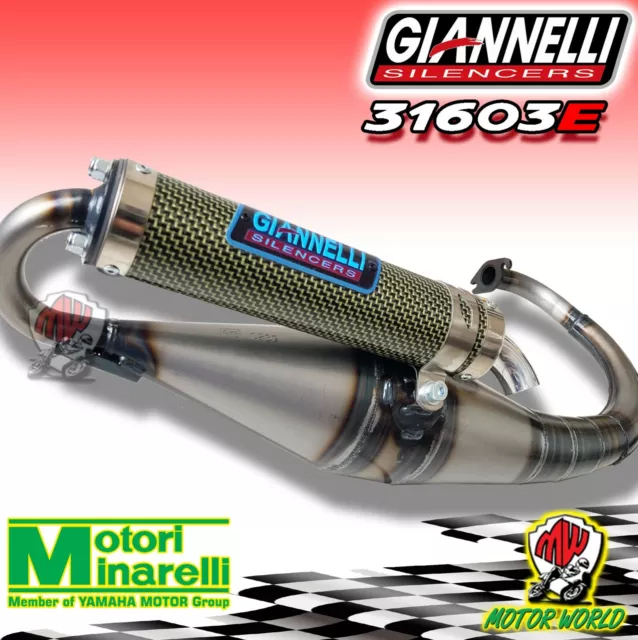 31603E Marmitta Giannelli Omologata Reverse Mbk Booster Ng 50 1998/2006