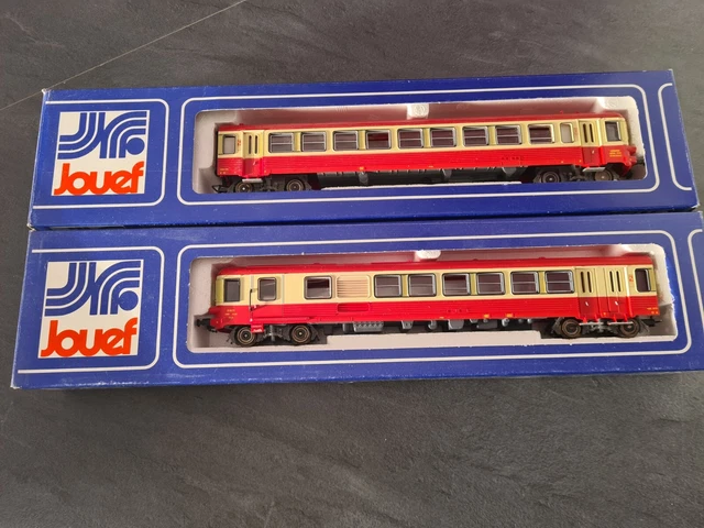 Autorail Jouef Type 4737 - Locomotive Diesel D'occasion - Alimentation CC