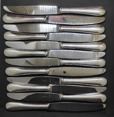 12 couteaux DE TABLE CHRISTOFLE  LAME INOX 21cm 