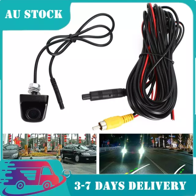 Car Dynamic Trajectory Guide Line Reverse Backup Camera Waterproof Night Vision