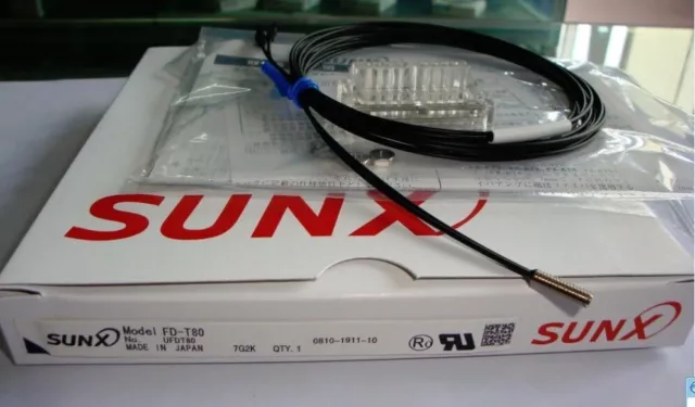 1PC New Panasonic Sunx FD-T80 Fiber Optic Sensor FDT80 In Box Free Shipping