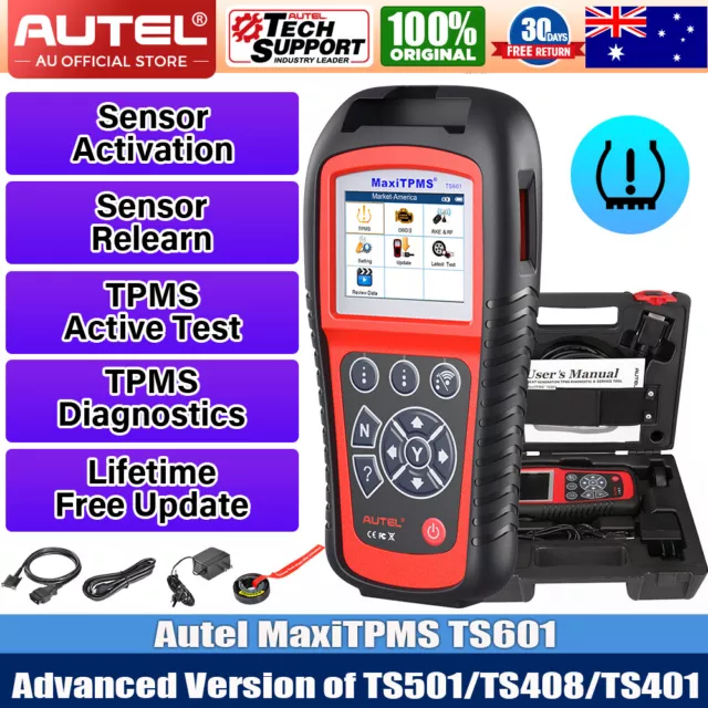 Autel MaxiTPMS TS601 OBD2 Code Reader TPMS Relearn/Programming Tool TPMS Check