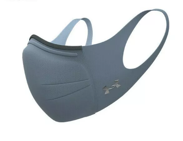 UNDER ARMOR UA Sports Mask Featherweight Washed Blue Color Unisex LATEST MODEL