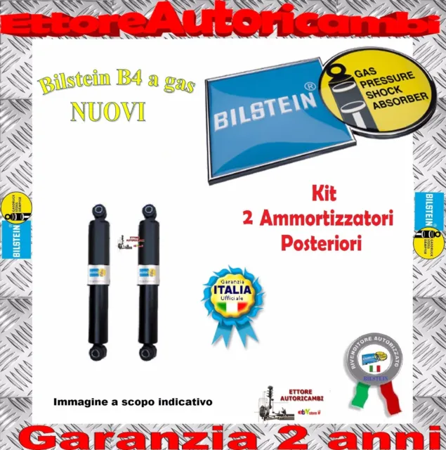 N.2 Ammortizzatori Posteriori Bilstein B4 Fiat Opel Corsa D Dal 2006 In Poi ->