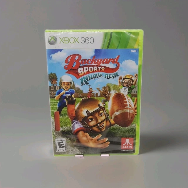 BACKYARD SPORTS: ROOKIE Rush (Microsoft Xbox 360, 2010) Completo