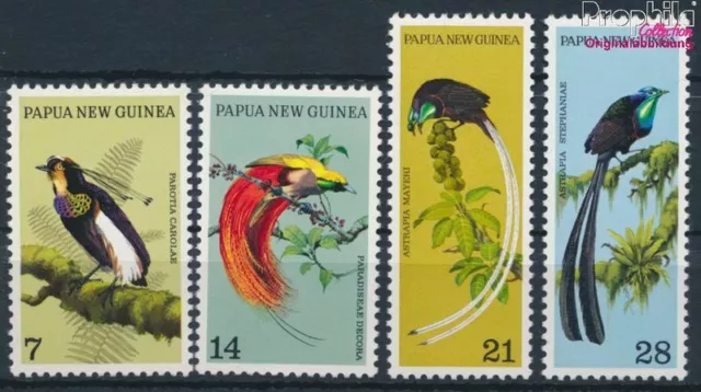 Briefmarken Papua-Neuguinea 1973 Mi 240-243 postfrisch Vögel (10347980