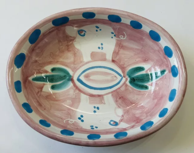 Vietri Pottery- Campagna 5’’ x 4’’ bowl Made/Painted by hand-Italy