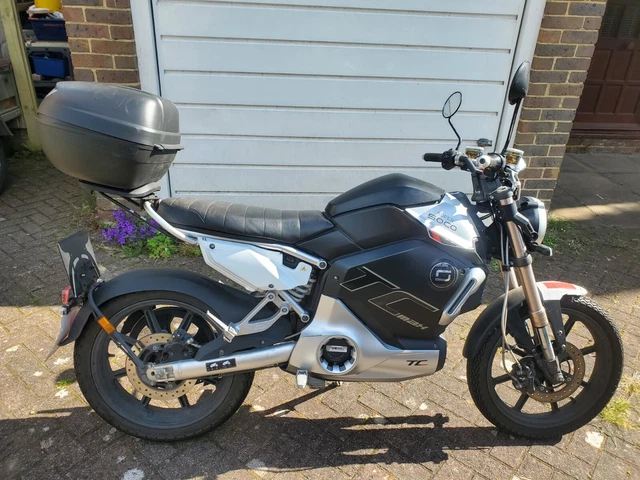 Image showcasing Super Soco TC Max For Sale UK | Electric Motorcycles Premier Dealership ...