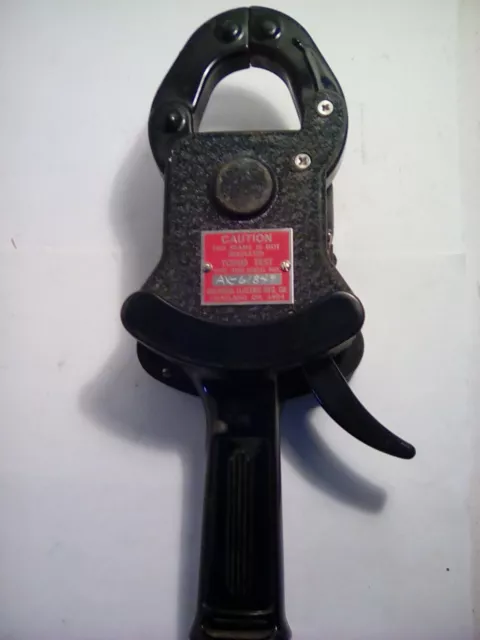 Columbia Electric Tong Test Clamp On  Ammeter Type Ax, With 300 Amp Scale 3