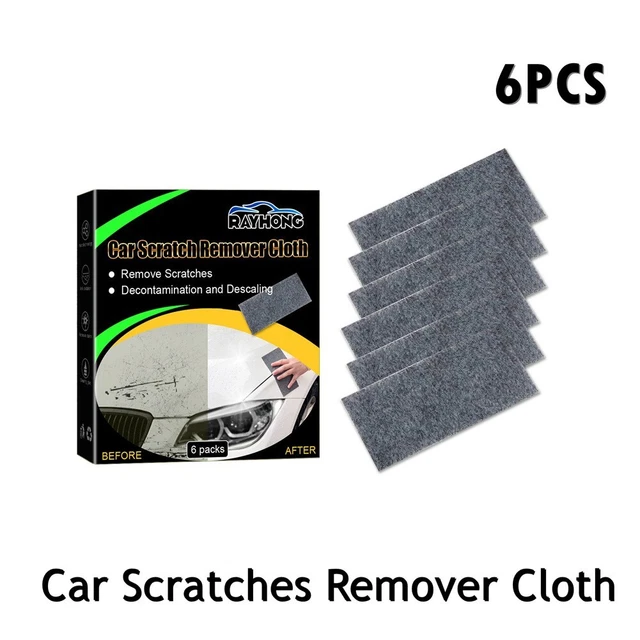 Kit Réparation Rayures Voiture - Crème + Chiffon Nano + Éponge - Pour Toutes Couleurs