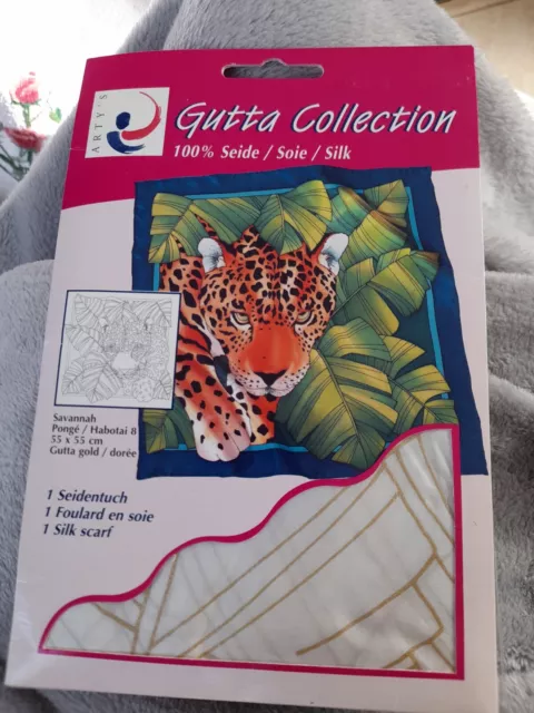 1 Seidentuch 100% Seide Gutta Collection