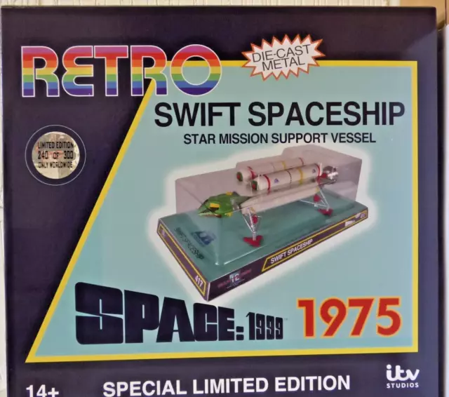 Sixteen 12 Space 1999 Swift Spaceship Star Support Vessel Retro Edition