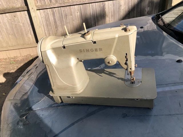 SINGER SEWING MACHINE HEAVY DUTY VINTAGE 13608M .99 Cents For Parts Repair