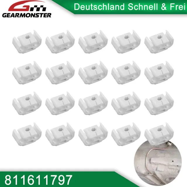 20X 4,75MM BREMSLEITUNG Bremsschlauch Bremsleitungshalter Clip