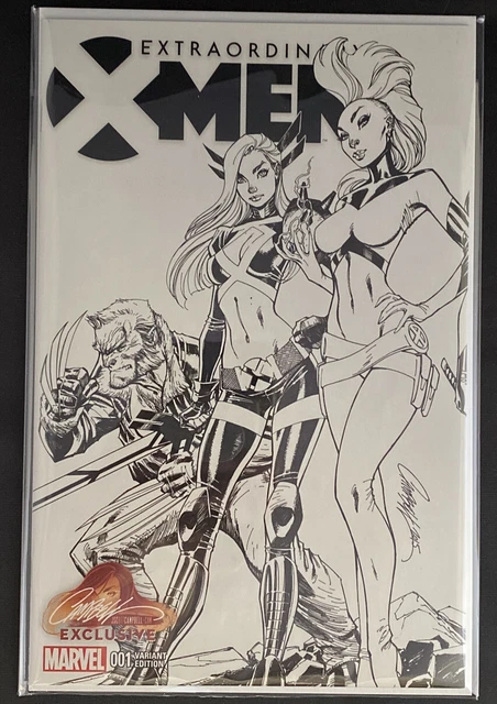 Extraordinary X-Men #1 Sketch Variant Edition J Scott Campbell Exclusive