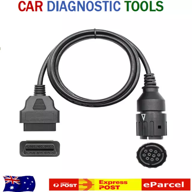 1.5M 10Pin Adapter OBD2 Diagnostic Cable For BMW Motorcycle ICOM D Practical. AT