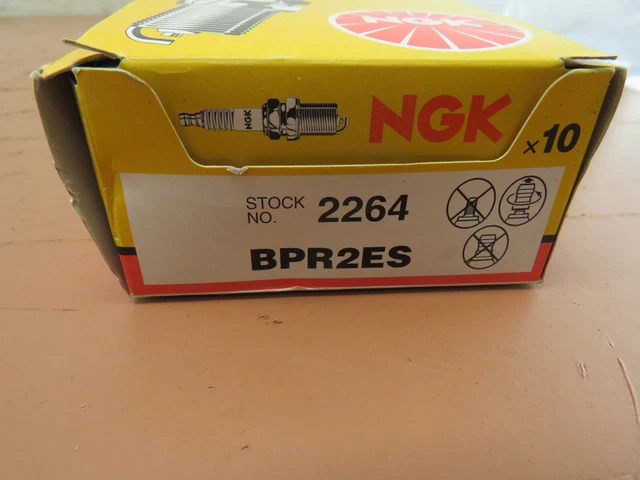 NGK (10 Pack) Genuine OEM Replacement Spark Plugs BPR2ES