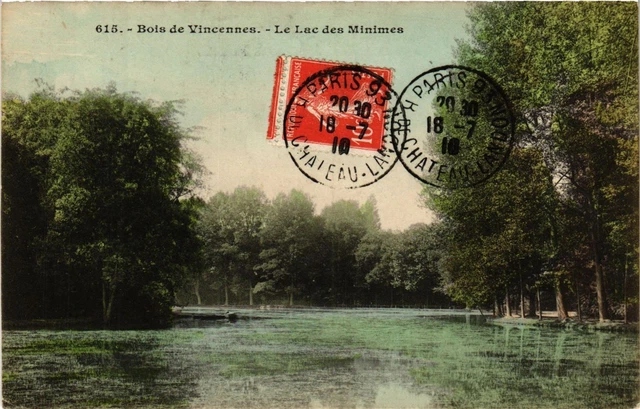 CPA PARIS 12e-Bois de Vincennes-Le Lac des Minimes (322752)