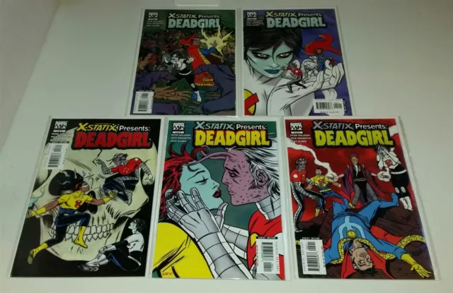 X-Statix Presents Deadgirl #1-5 Mysterio Ant-Man Marvel High Grade Set 2006 (5)
