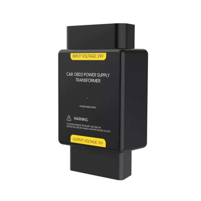 24V to 12V 16PIN OBD2 Konverter Netzgerät Transformator für Diagnosescanner