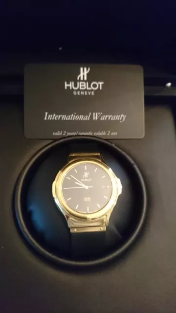 HUBLOT - Depose Automatik Herren Uhr - Gold 750 - Full Set