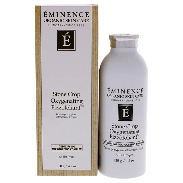 Eminence Organic Skin Care Stone Crop Oxygenating Fizzofoliant: Revitalize Your Glow