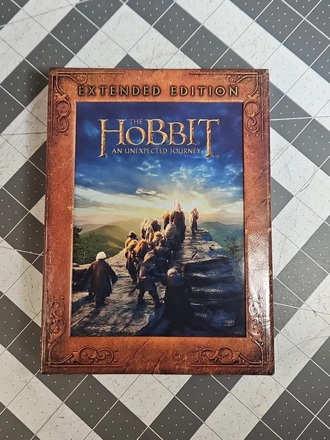 THE HOBBIT: AN Unexpected Journey Extended Edition (DVD, 2013,