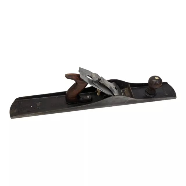 Stanley Bailey No. 7 Wood Plane Hand Jointer 22 inch Corrugated Bottom Vintage