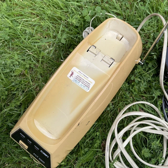 CSI PCT 2200 Electronic Cordless Telephone Boxed Vintage Made in Japan