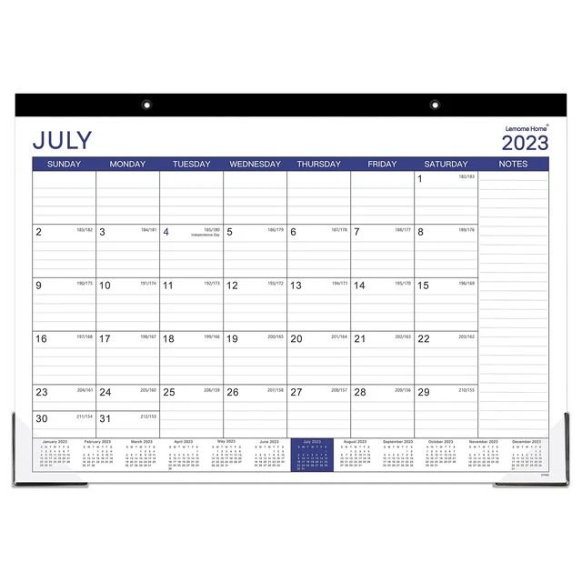 DESK CALENDAR 20232024 20232024 Desk Calendar, July 2023 December