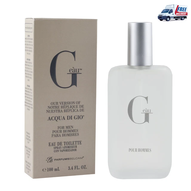 Parfums Belcam G Eau Eau de Toilette, Cologne for Men, 3.4 Oz - US shipment.