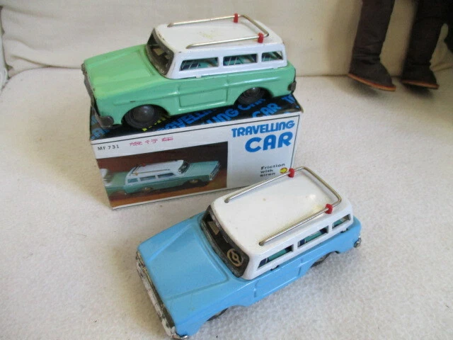 Auto Citroën DS En Tôle - MF720 - Jouet Mécanique Made In China - Boîte