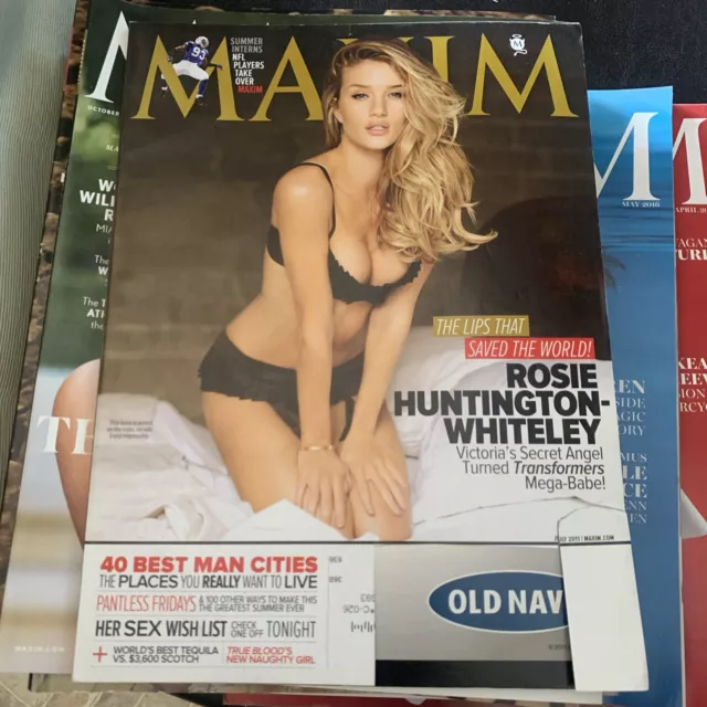 MAXIM – JULY 2011 – Rosie Huntington Whiteley Victoria's
