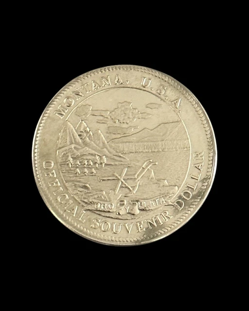 1964 Montana Territorial Centennial 75th Anniversary Of Statehood Souvenir