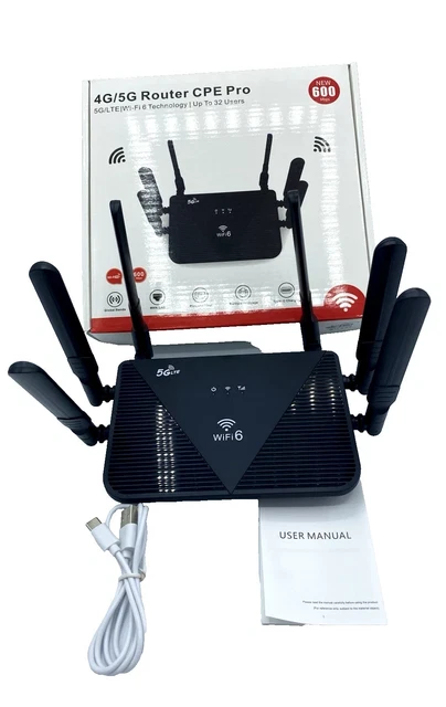 Wireless CPE 4G Router Wifi Portátil Gateway FDD TDD LTE WCDMA GSM Antenas Externas De La Ranura - Foto 11