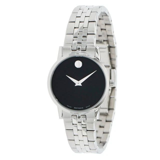 Movado 0607397 Orologio Classico Quarzo Nero Museo Donna- rolex
