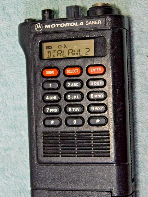 🔥 Motorola Saber Iii Uhf Securenet Portable Radio - H44Qxk7139Cn *Not Tested* 🔥 Motorola Saber Iii Uhf Securenet Portable Radio - H44Qxk7139Cn *Not Tested*