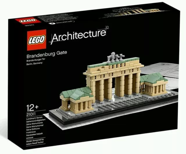 LEGO ARCHITECTURE: Brandenburg Gate 21011 RETIRED, FACTORY SEALED. BRAND NEW