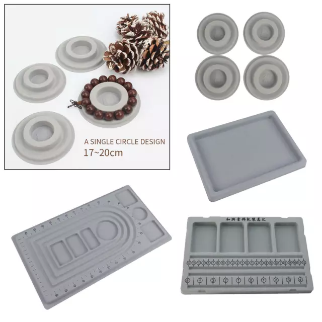 Plastic Bead Design Board, Gray, 24x33cm, Basic Beading Board, Use For  Jewelry Making, Beading & Crafting, Measure Beads and Jewelry Pieces
