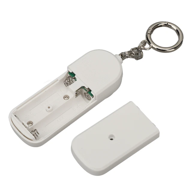 Allarme autoprotezione con luce stroboscopica LED suono pulsante panico pin pull GF0