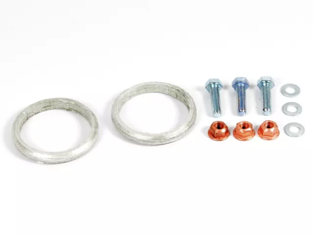 Sealing ring set 2 x 58 mm incl. screws nut for flex pipe BMW 1 Series / 3 Series E81 E90