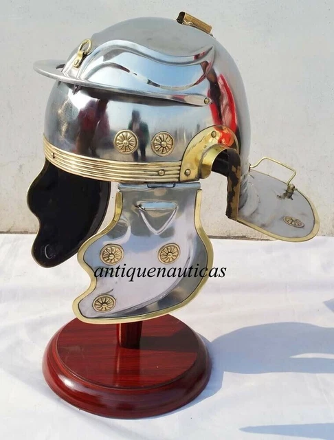 MEDIEVAL ROMAN CENTURION Trooper Armour Helmet Roman Replica Halloween MEDIEVAL ROMAN CENTURION Trooper Armour Helmet Roman Replica Halloween