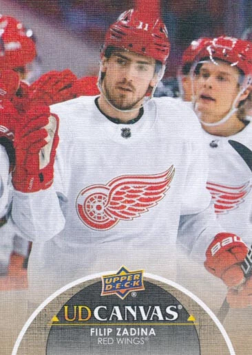 2021-22 Upper Deck CANVAS #150 FILIP ZADINA - Detroit Red Wings