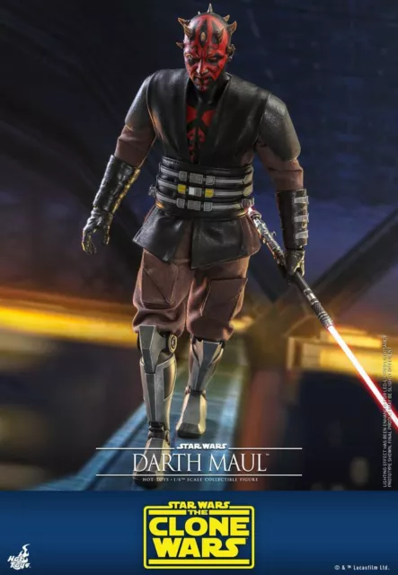 Star Wars : Clone Wars - Darth Maul 1/6 Actionfigur Tms 24 Hot Toys Sideshow