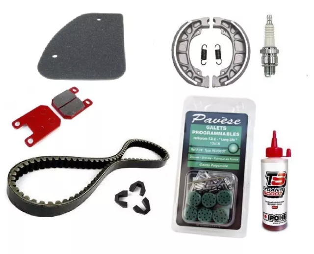 Pack Kit entretien peugeot speedfight 1 et 2 trekker vivacity 1 et 2 buxy 50cc