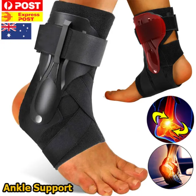 Ankle Support Brace Stabilizer Foot Guard Sprain Pain Relief Drop Foot Strap