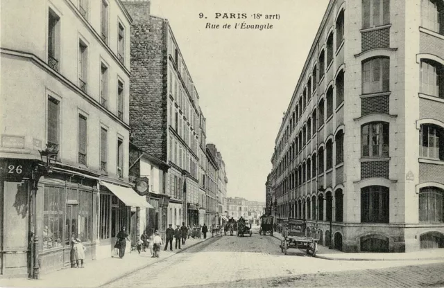 CPA - Paris - Rue de L'Evangile