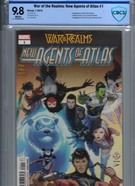 War Of The Realms: New Agents Of Atlas #1/CBCS 9.8 NM+/Many 1st App.