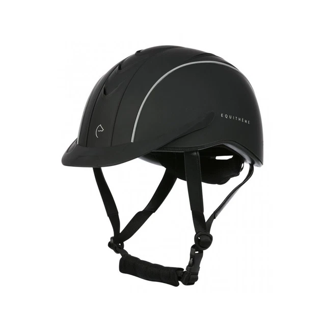 Damen Reithelm Reitkappe Reiterhelm COMPET EquiTheme schwarz